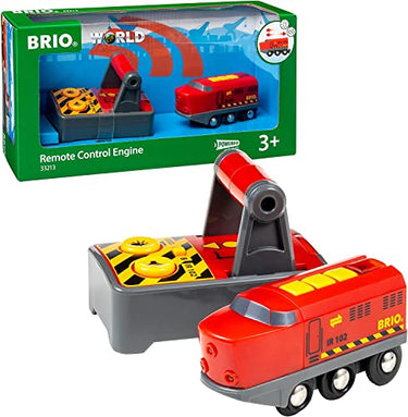 BRIO World 33213 IR-Frachtlok - Elektrische Lokomotive mit Fernsteuerung - Zubehör für die BRIO World - Kleinkindspielzeug empfohlen ab 3 Jahren im Sale
